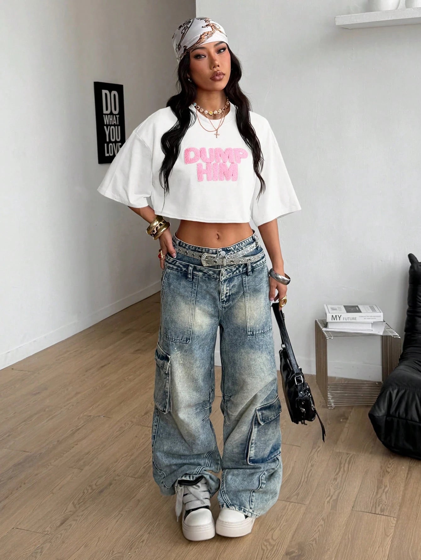 Coolane Summer For Women Streetwear Going Out Casual Pink Letter Embroidered Round Neck Short Sleeve White Casual T-Shirt,Summer Top