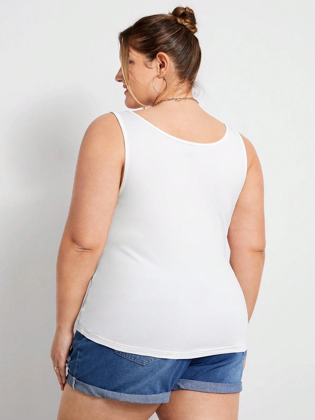 CURVE+ CURVE PLUS/Valentine's Day/Plus Size Women Multi-Pack All-Match Camisole Tops, Versatile