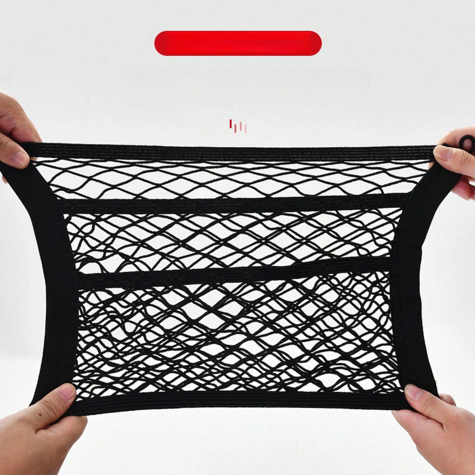 Customized Luggage Car Accessories, Trunk Net Pocket, Double-Layer Car Net Pocket, Convenient Car Storage