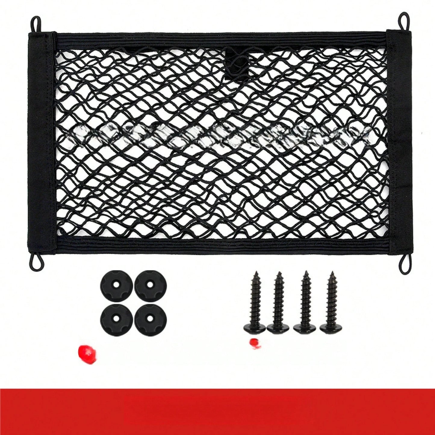 Customized Luggage Car Accessories, Trunk Net Pocket, Double-Layer Car Net Pocket, Convenient Car Storage