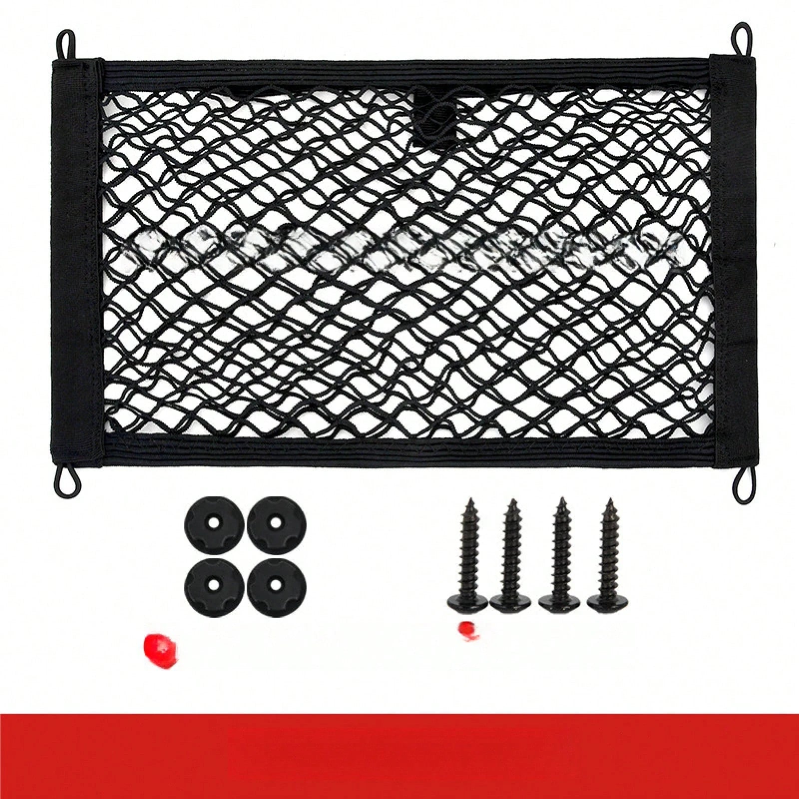 Customized Luggage Car Accessories, Trunk Net Pocket, Double-Layer Car Net Pocket, Convenient Car Storage