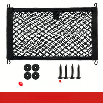 Customized Luggage Car Accessories, Trunk Net Pocket, Double-Layer Car Net Pocket, Convenient Car Storage