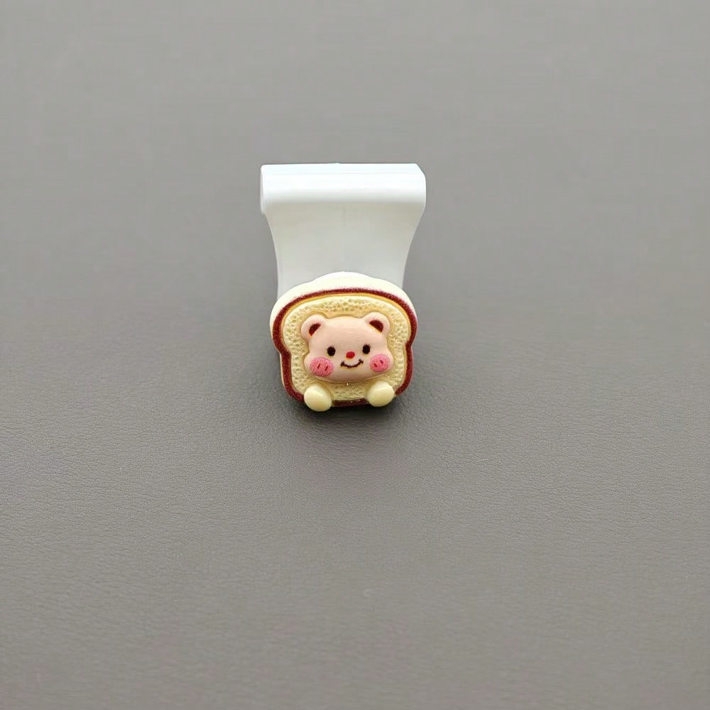 Cute Bear Car Hook, Passenger Glove Box Front Row Storage Organizer, Seat Hook, Car Interior Decor