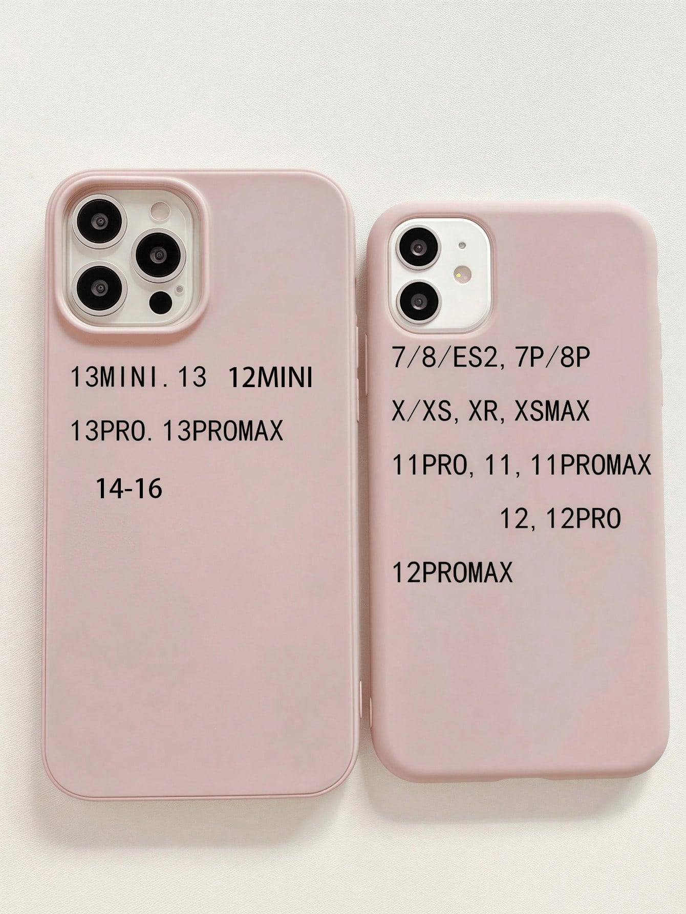 Cute Pink Heart Design Silicone TPU 1pc Matte Solid Color Heart-Shaped Camera Cutout Large Hole Full Coverage Shockproof Phone Case Compatible With Iphone 17/16/15/14/13/12/11/XSMAX/X/XS/XR/7PLUS/8PLU