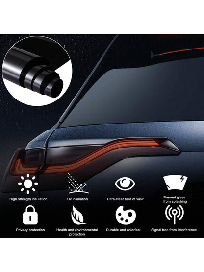 Dazone 300CM Uncut Roll Window Tint Film 25% VLT 20" X 10ft Feet For Car Home Office Glass Window UV Block Sunshade Tint Film Universal Privacy Security For Car Truck Auto- Any Size & Shade With Free