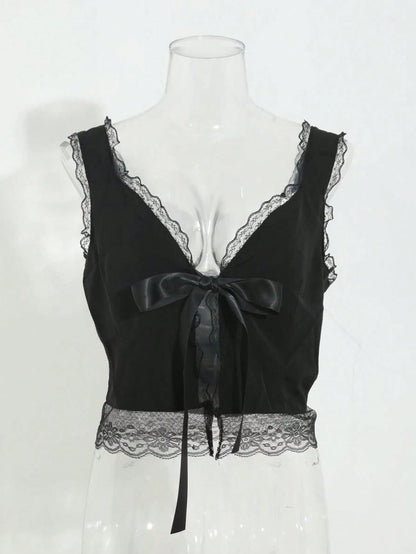 DAZY Women Back To School Cropped Camisole Tank Tops,Beach Outfits Going Out Tops Preppy Tops