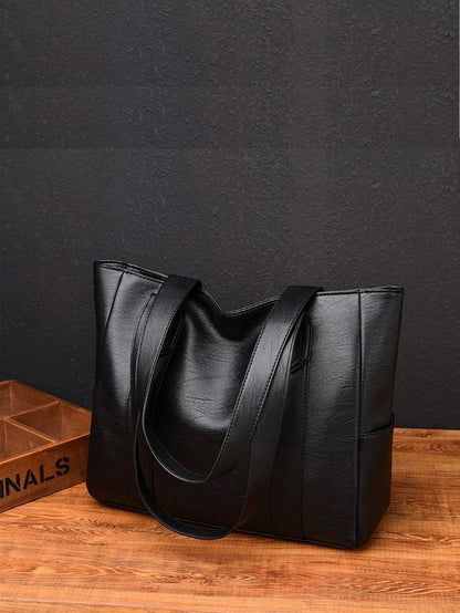 Dedoo Minimalist Handbag, Suitable For Teenage Girls, Women, College Students, Young Professionals And Office Workers. Perfect For Office, Work, Business And Commuting. Best Women's Work Bag, PU Leath