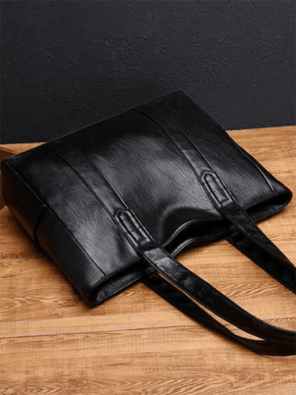 Dedoo Minimalist Handbag, Suitable For Teenage Girls, Women, College Students, Young Professionals And Office Workers. Perfect For Office, Work, Business And Commuting. Best Women's Work Bag, PU Leath