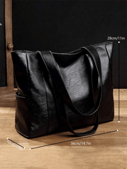 Dedoo Minimalist Handbag, Suitable For Teenage Girls, Women, College Students, Young Professionals And Office Workers. Perfect For Office, Work, Business And Commuting. Best Women's Work Bag, PU Leath