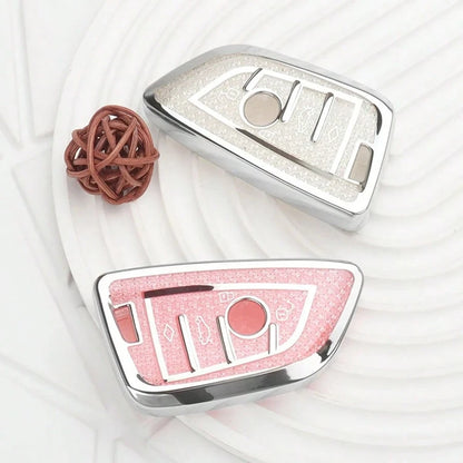 Diamond Pattern TPU Car Key Cover Case Holder For BMW F20 G20 G30 X1 X3 X4 X5 G05 X6 X7 G11 F15 F16 G01 G02 F48 Accessories