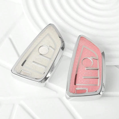 Diamond Pattern TPU Car Key Cover Case Holder For BMW F20 G20 G30 X1 X3 X4 X5 G05 X6 X7 G11 F15 F16 G01 G02 F48 Accessories