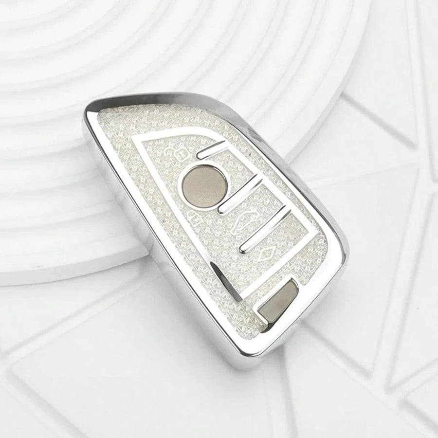 Diamond Pattern TPU Car Key Cover Case Holder For BMW F20 G20 G30 X1 X3 X4 X5 G05 X6 X7 G11 F15 F16 G01 G02 F48 Accessories