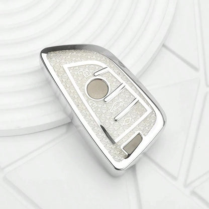 Diamond Pattern TPU Car Key Cover Case Holder For BMW F20 G20 G30 X1 X3 X4 X5 G05 X6 X7 G11 F15 F16 G01 G02 F48 Accessories