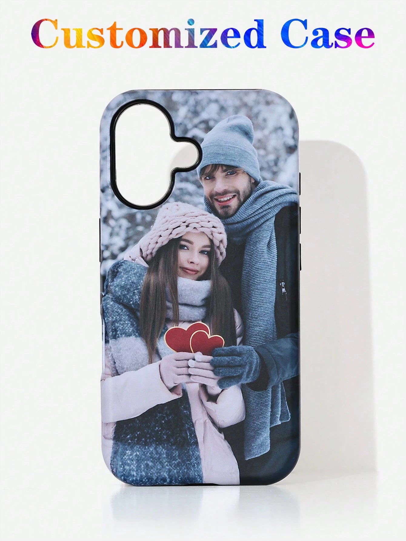 DIY Customized Photo Phone Case Cute Women's TPU Soft Transparent Protective Cover Compatible With 14/15 Pro Max, Friends Family Pets Scenery Beach Swimming Floral Pattern, Personalized Gift, Aestheti