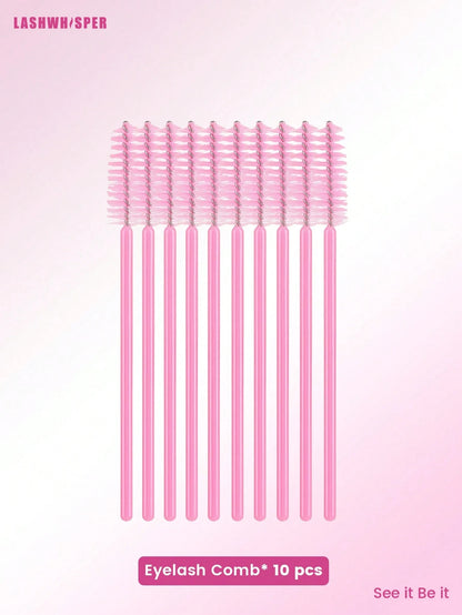 DIY Lash Clusters Kit W/ Tweezer & Spoolie| Mixed 40D-80D Wispy Lashes| Soft Lightweight Extensions| Easy Beginner Friendly Application| Reusable At-Home Beauty Set