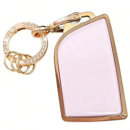 DKeyl Entry Systems For Acura Key Fob Cover Fits For 2022 2023 2024 2025 Acura RDX MDX Remote Smart Key Pink-Gold