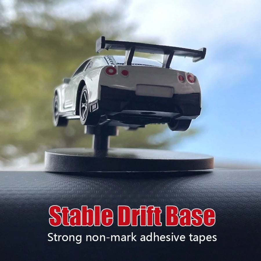Drifting Moving Turning Swinging Fishtailing Car Tail Wagging Swaying Cool Fun Car Ornaments Dashboard For Men Race Sports Racing Vehicle Interior Accessories Inside Decor Funny Gift New Car Drivers A
