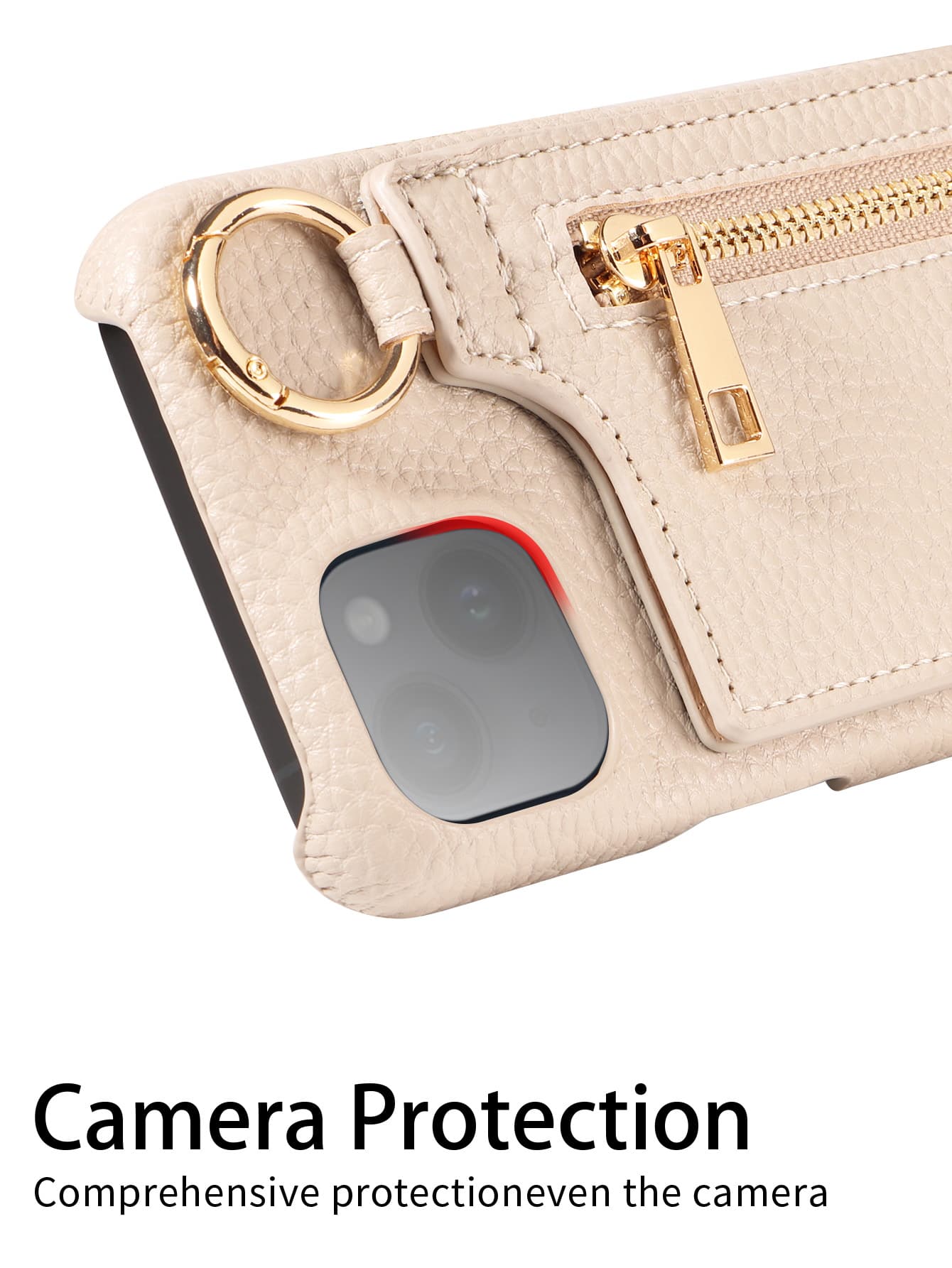 eaacaa 1pc Wallet-Style Stand Multi-Card Slot Coin Zipper Pouch PU Flip Cover Phone Case Compatible With Apple 17e 17ProMax 16ProMax 16Pro 16Plus 15ProMax 15plus 13ProMax 13pro 13Mini 14ProMax 14Pro 1