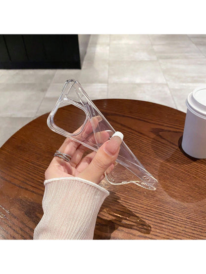 Easypie Selection Phone Case Compatible With 17 Air 11 12 13 14 15 16 360° Drop-Proof Transparent Large Hole Mobile Phone Case Highly Transparent Without Yellowing. Precise Cover 14 13 15 16 Promax H