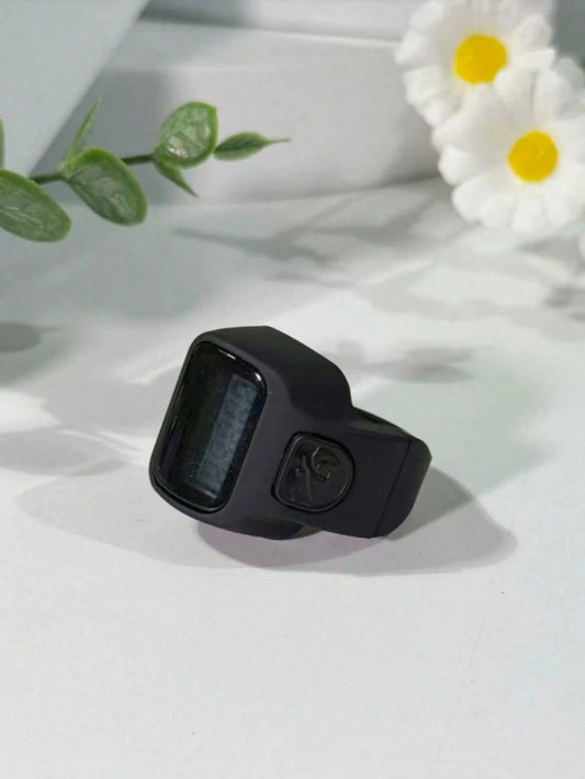 Electronic Finger Ring Counter, Elastic Finger Ring Tally Counter, Mini Convenient Digital Display Counting Ring, Easy To Operate, Suitable For Knitting, Prayer (Tasbih), Sports, Games And Other Count