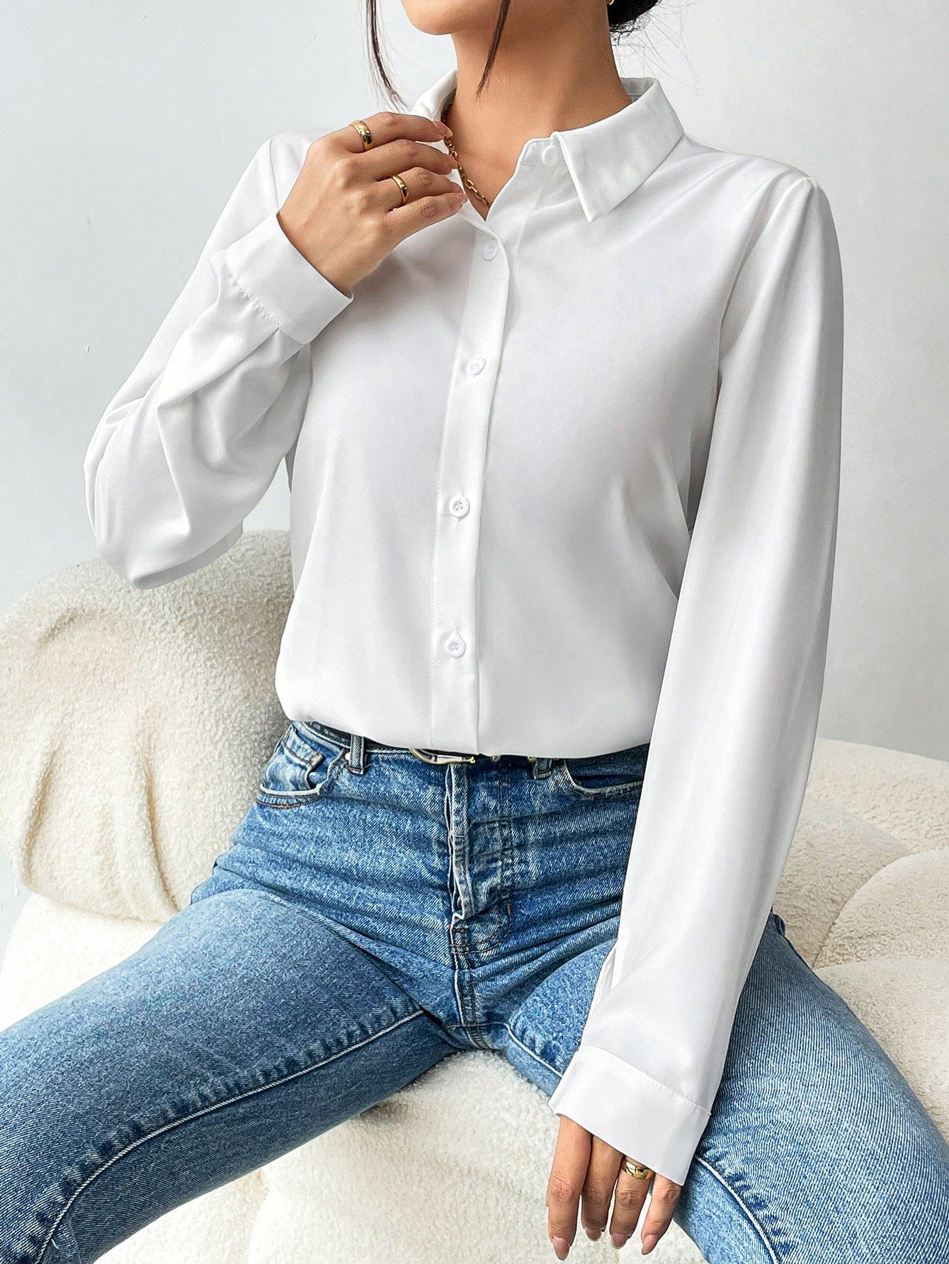 Elenzga Women's Long Sleeve Shirt,Long Sleeve Tops Fall Cloth For Women