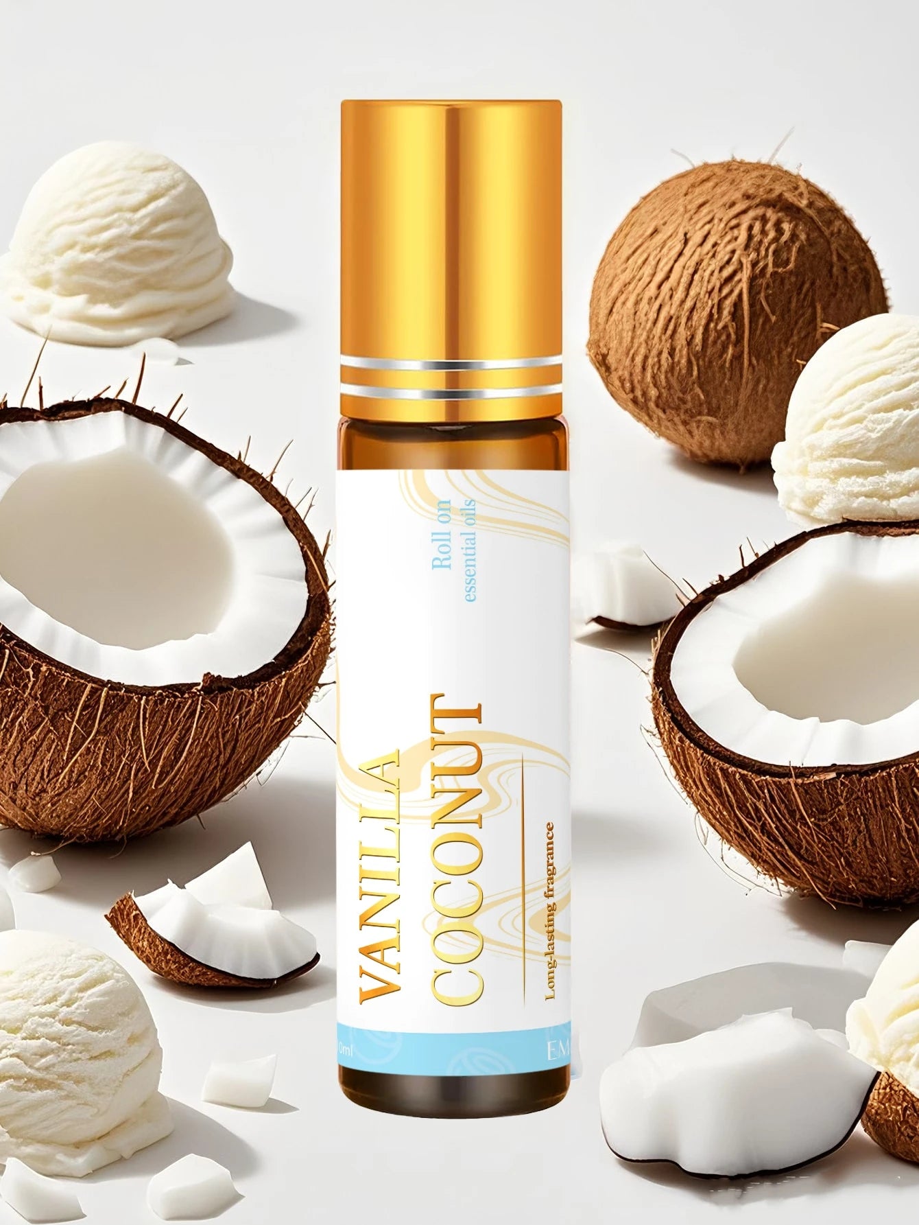 EMBRACEX. 10ml Chocolate Vanilla Essential Oil Roll-On Bottle- Chocolate Musk Fragrance Oil, Intimate Musk Scent, Suitable For Women| Long-Lasting Aroma, Suitable For Diffusers, Humidifiers And Cand