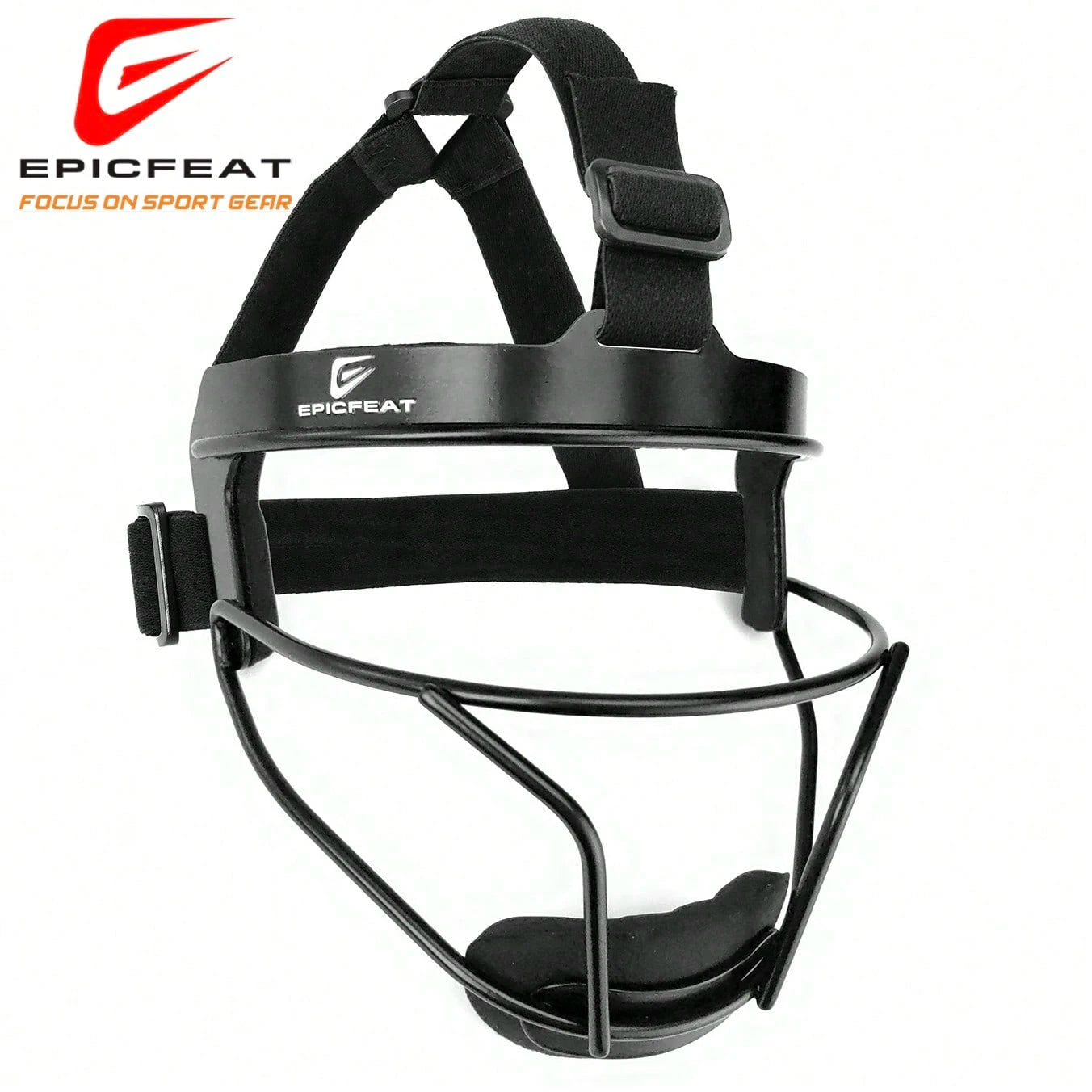 EPICFEAT- Professional Defensive Softball Outfielder Mask Baseball Softball Protective Mask Teenager- Adult Wide Vision- Lightweight Comfortable- Durable Softball Mask