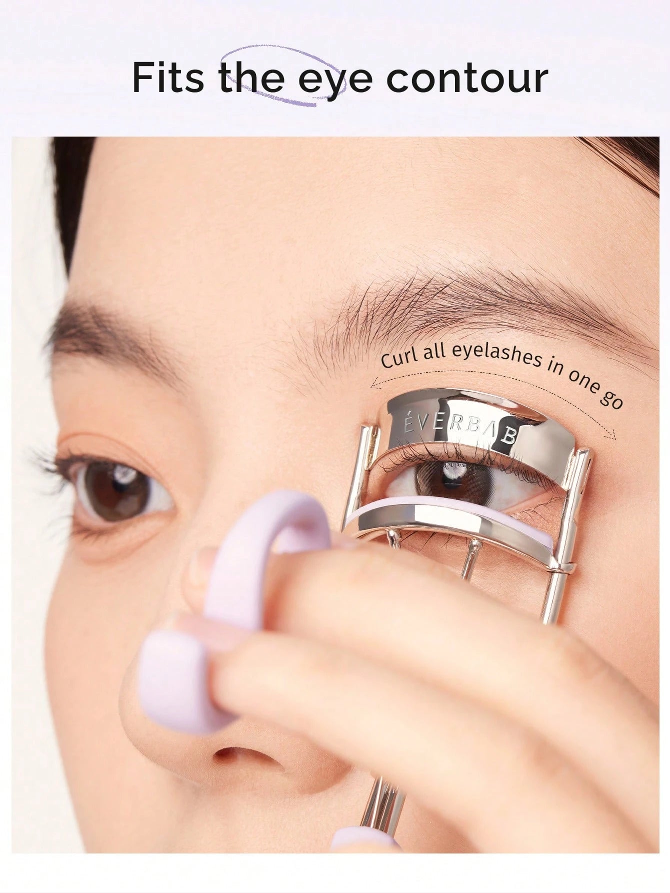 Everbab One-Click Eyelash Curler Type II Instant Curl Long-Lasting Suitable For Beginners