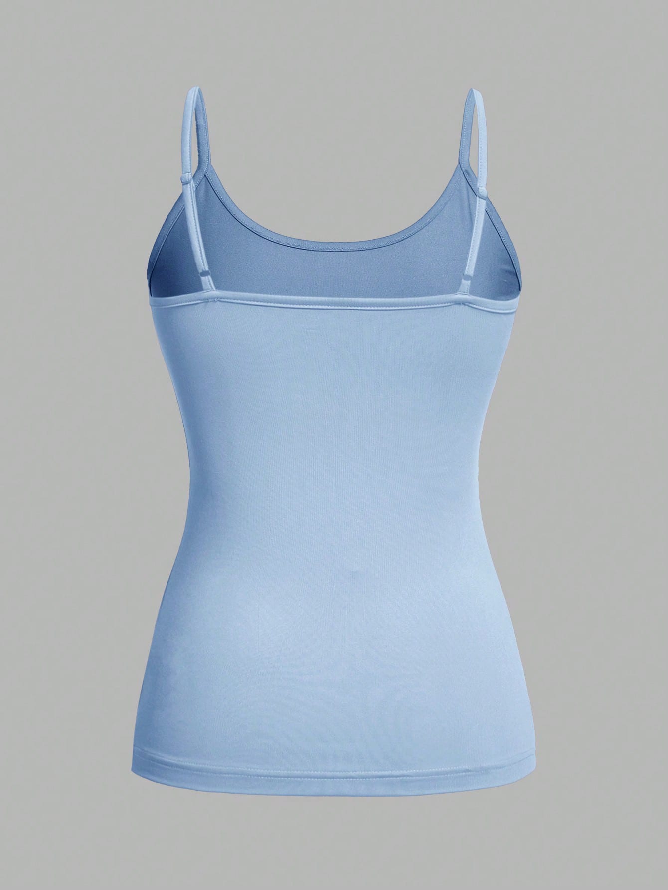 EZwear 4pcs Casual Minimalist Versatile Camisole Tops, Suitable For Summer, Slim Fit For Women