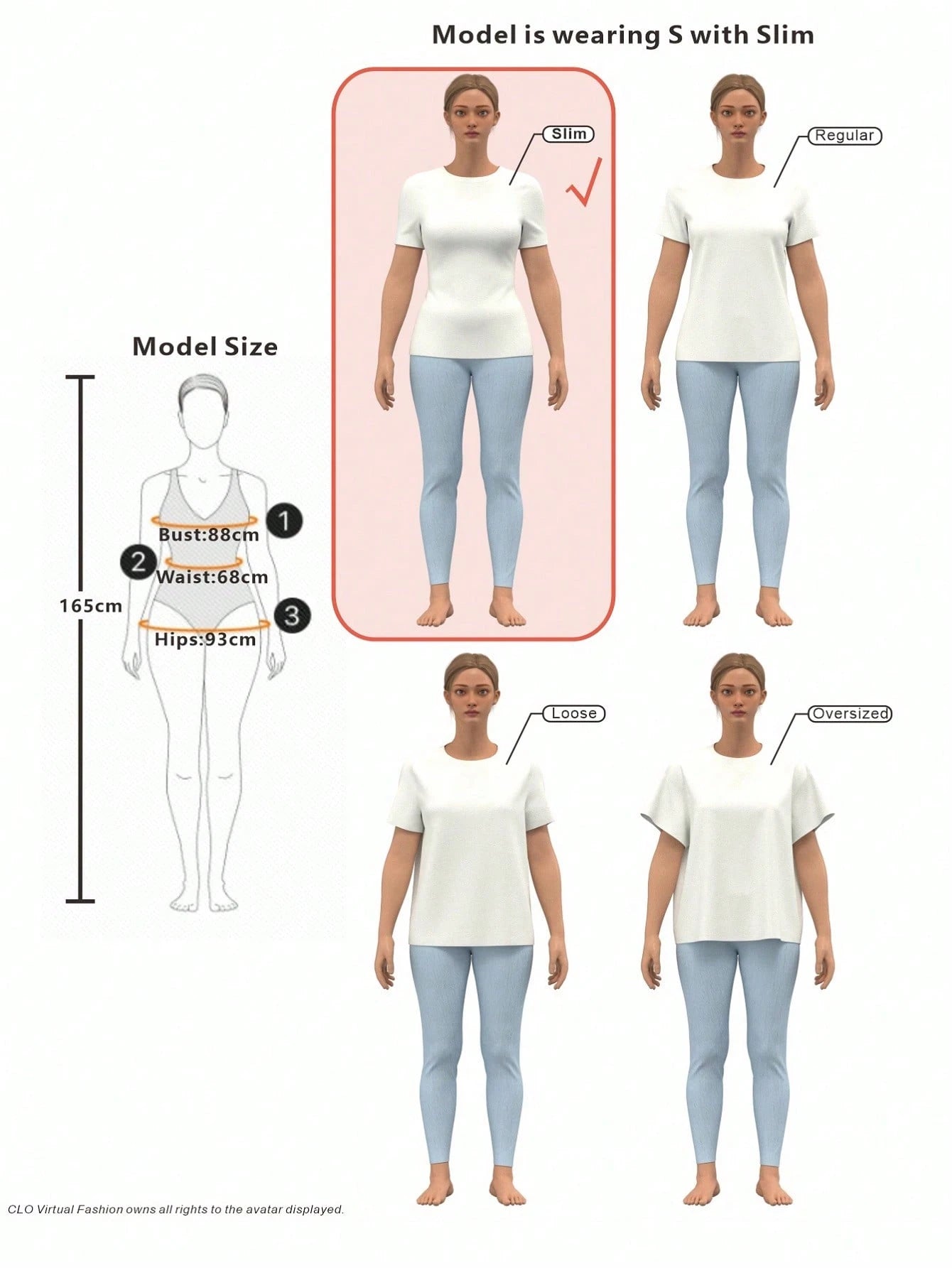 EZwear 4pcs/Set Casual Round Neck Short Sleeve Fitted Women T-Shirts, Summer Suitable For Going Out