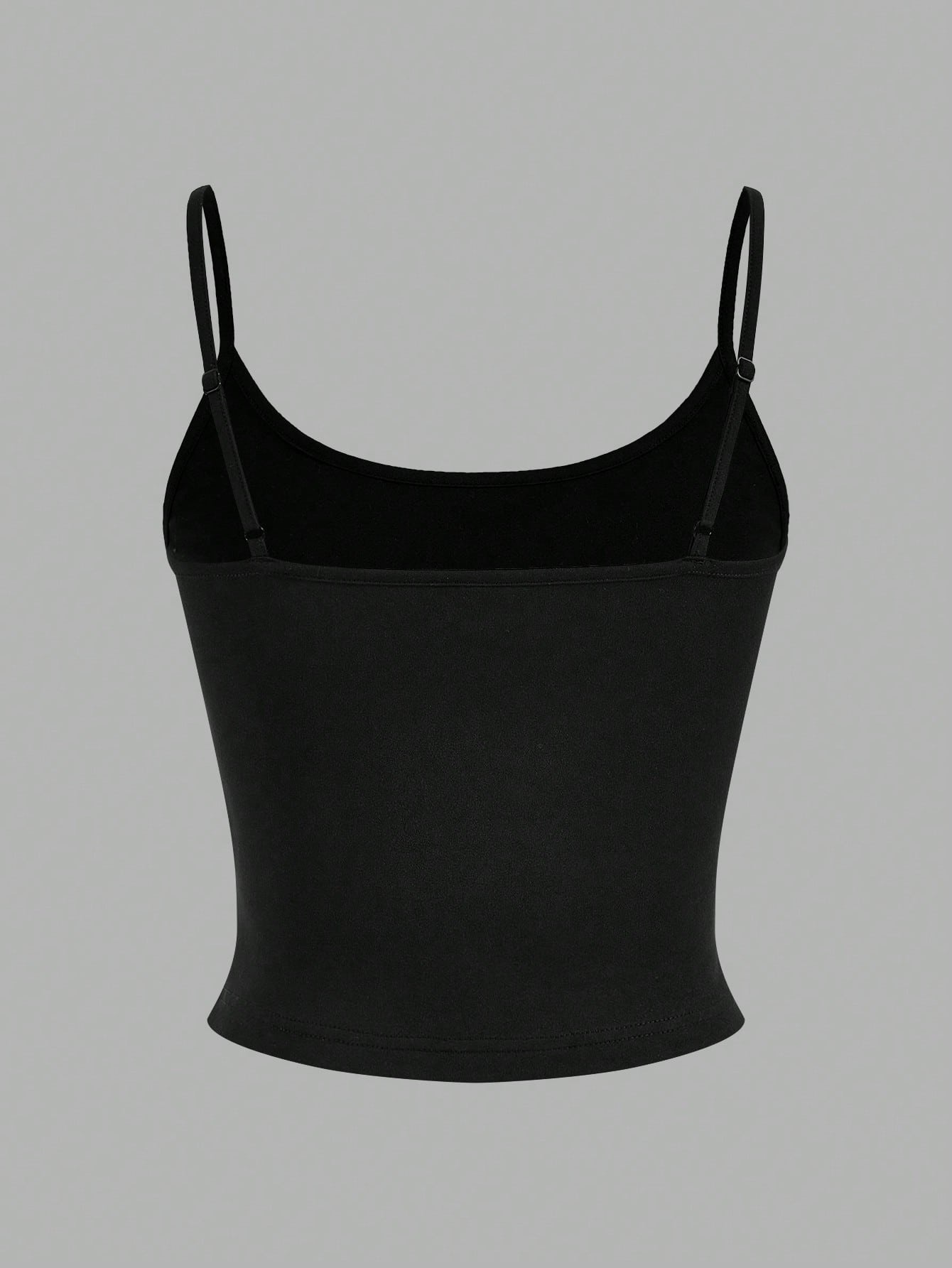 EZwear 4pcs Women Tight Fitted Cropped Casual Tank Top, Suitable For Summer Back To School