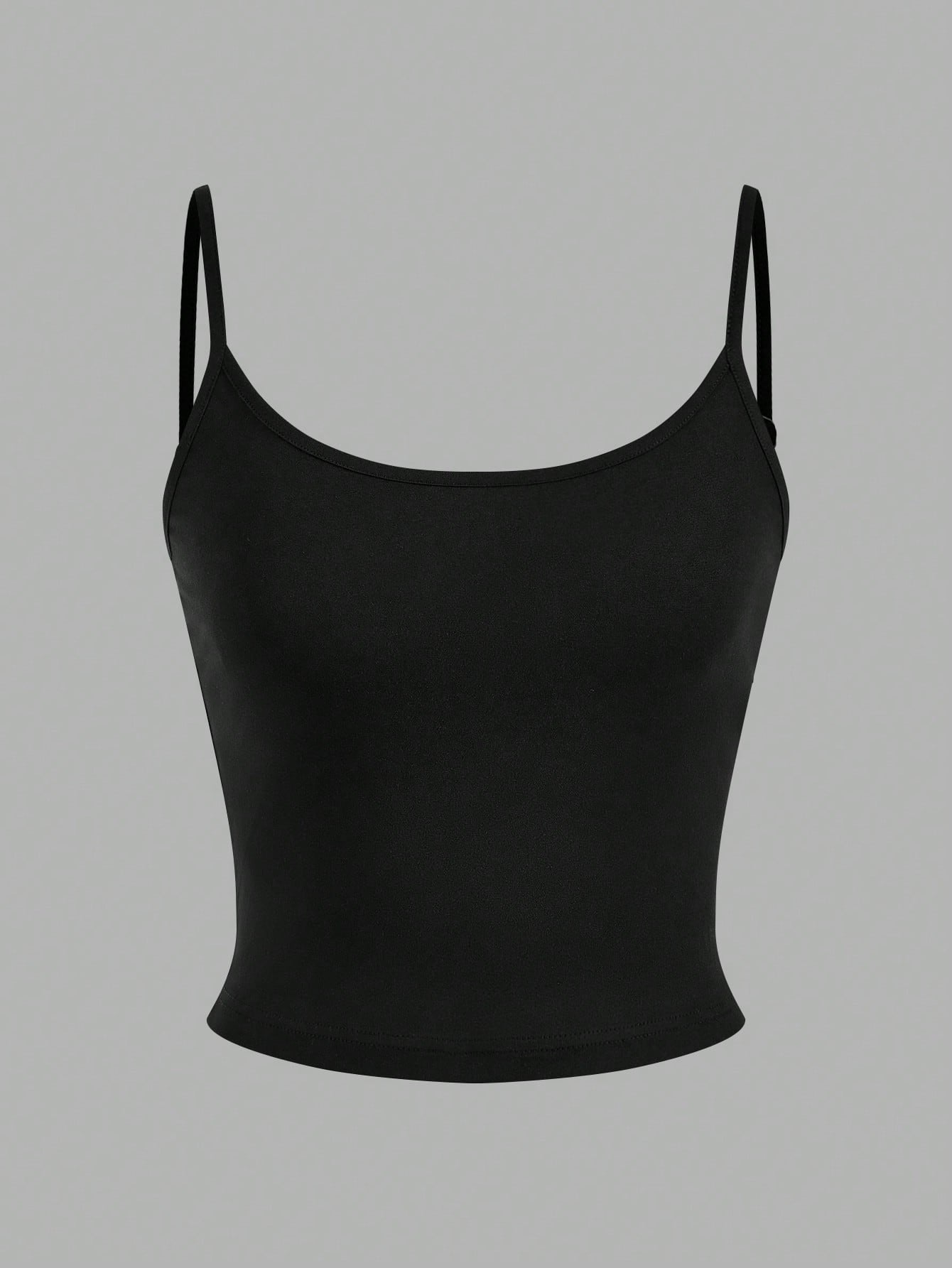 EZwear 4pcs Women Tight Fitted Cropped Casual Tank Top, Suitable For Summer Back To School