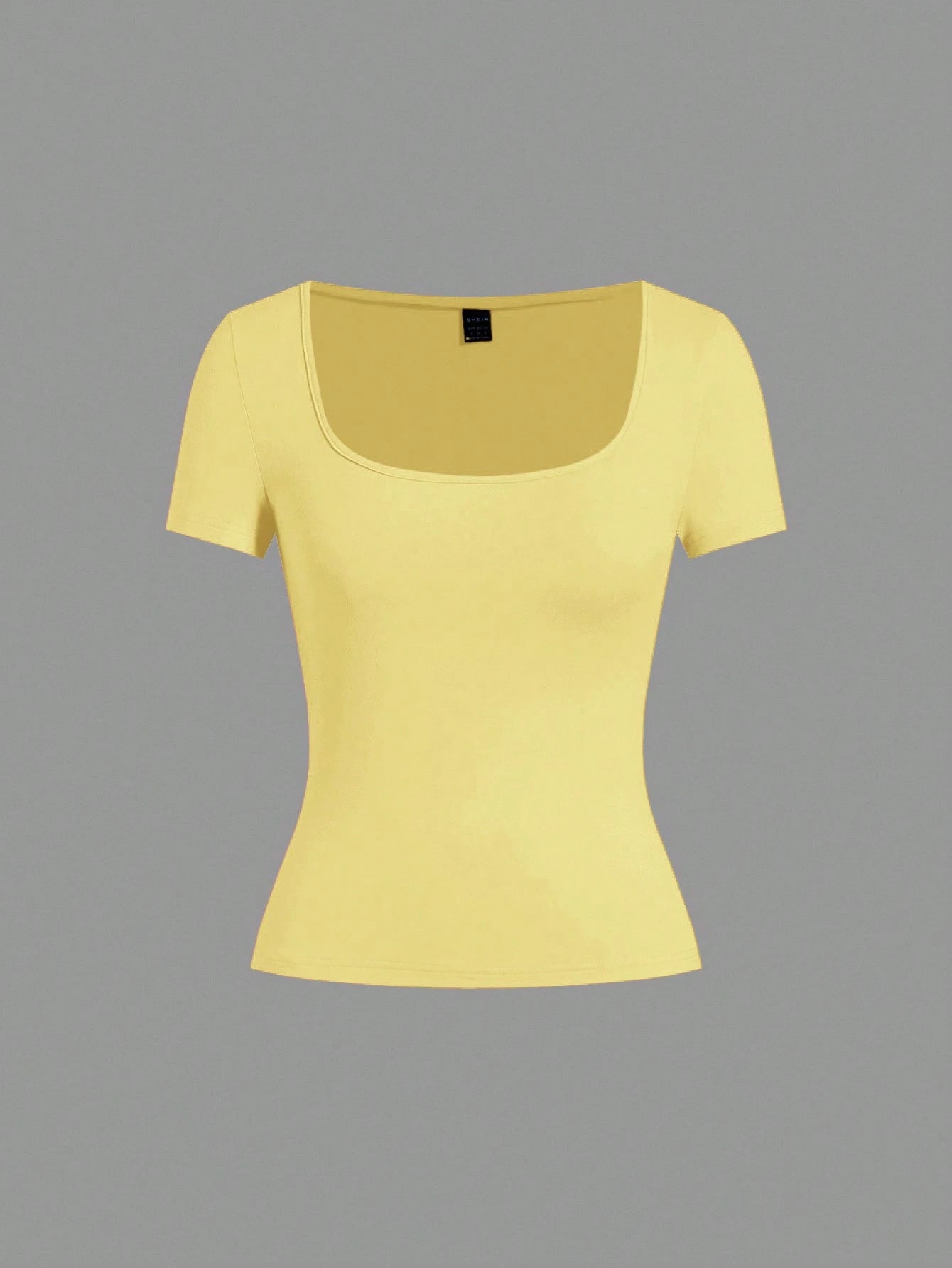 EZwear 5pcs/Set Multicolor Knit Women T-Shirts, Spring/Summer
