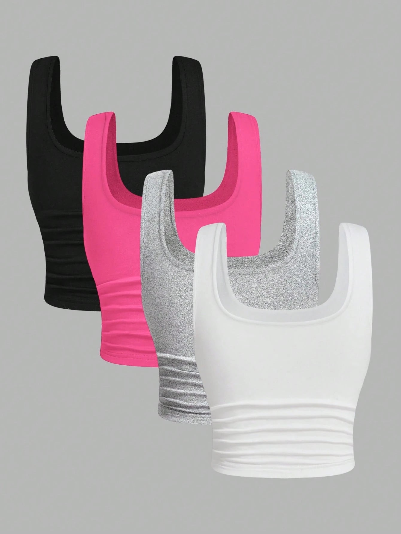 EZwear Multicolor Women Knitted Slim Fit Casual Camisole
