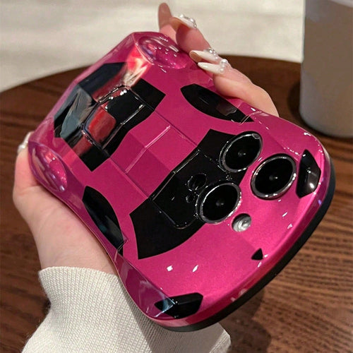 Fashion Sports Car IMD Process Soft & Hard Moderate Shockproof, Sweat-Proof, Anti-Fingerprint, Wear-Resistant, Non-Fading Phone Case Suitable For IPhone 17 Pro Max/17 Pro/17 Air/17/16 Pro Max/16 Plus