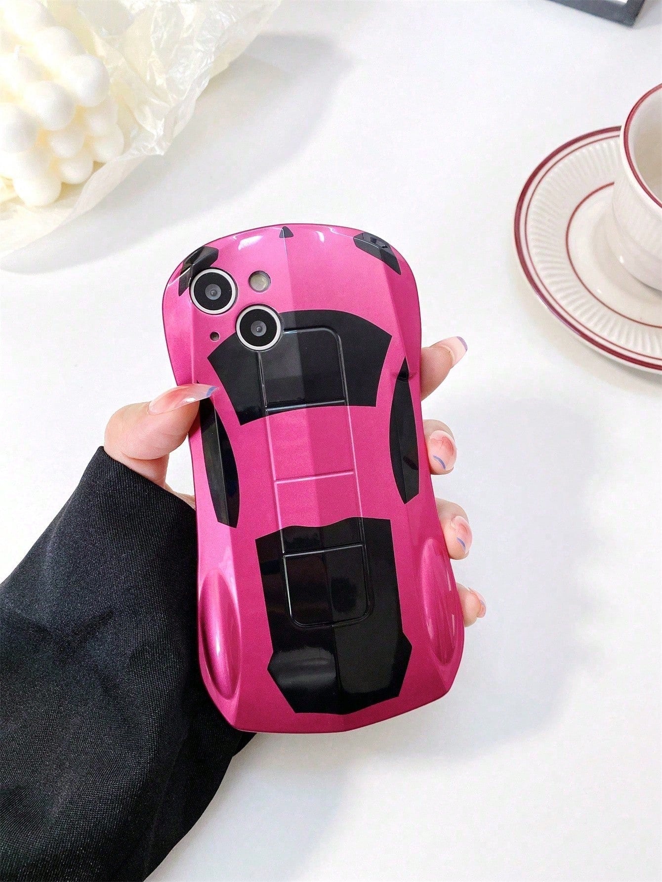 Fashion Sports Car IMD Process Soft & Hard Moderate Shockproof, Sweat-Proof, Anti-Fingerprint, Wear-Resistant, Non-Fading Phone Case Suitable For IPhone 17 Pro Max/17 Pro/17 Air/17/16 Pro Max/16 Plus