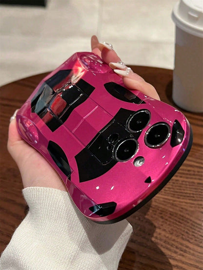 Fashion Sports Car IMD Process Soft & Hard Moderate Shockproof, Sweat-Proof, Anti-Fingerprint, Wear-Resistant, Non-Fading Phone Case Suitable For IPhone 17 Pro Max/17 Pro/17 Air/17/16 Pro Max/16 Plus