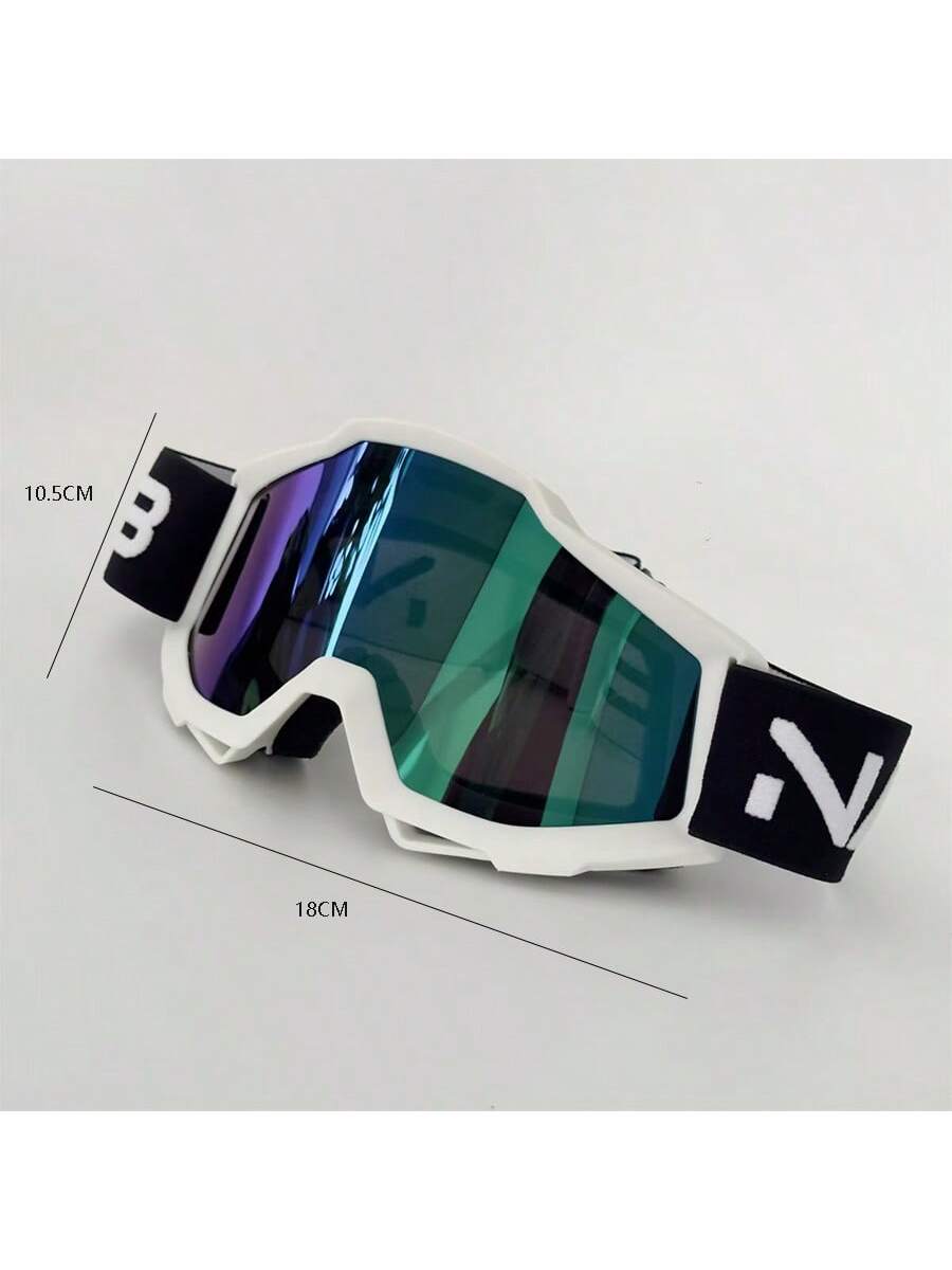 Fashionable And Colorful Motorcycle Goggles, Ski Goggles, Snowmobile Goggles, Outdoor Sports Goggles, Motorcycle Goggles, Riding Goggles, Outdoor Sports Windproof Goggles, Off-Road Riding Goggles, Bic