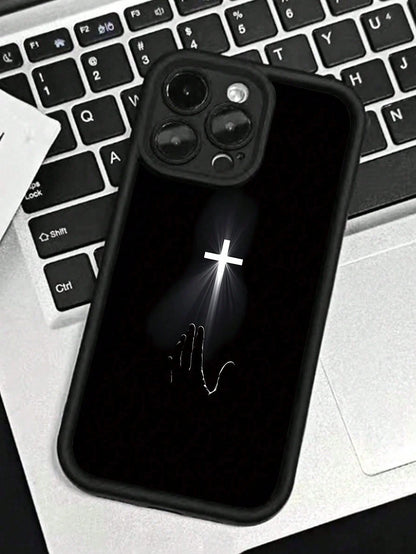 Fashionable High Bamboo Black TPU Shockproof Protective Case Compatible With Apple, Suitable As Birthday And Christmas Gift For Couples, Girlfriends, Daughters, Boyfriends, Teens And Young Girls