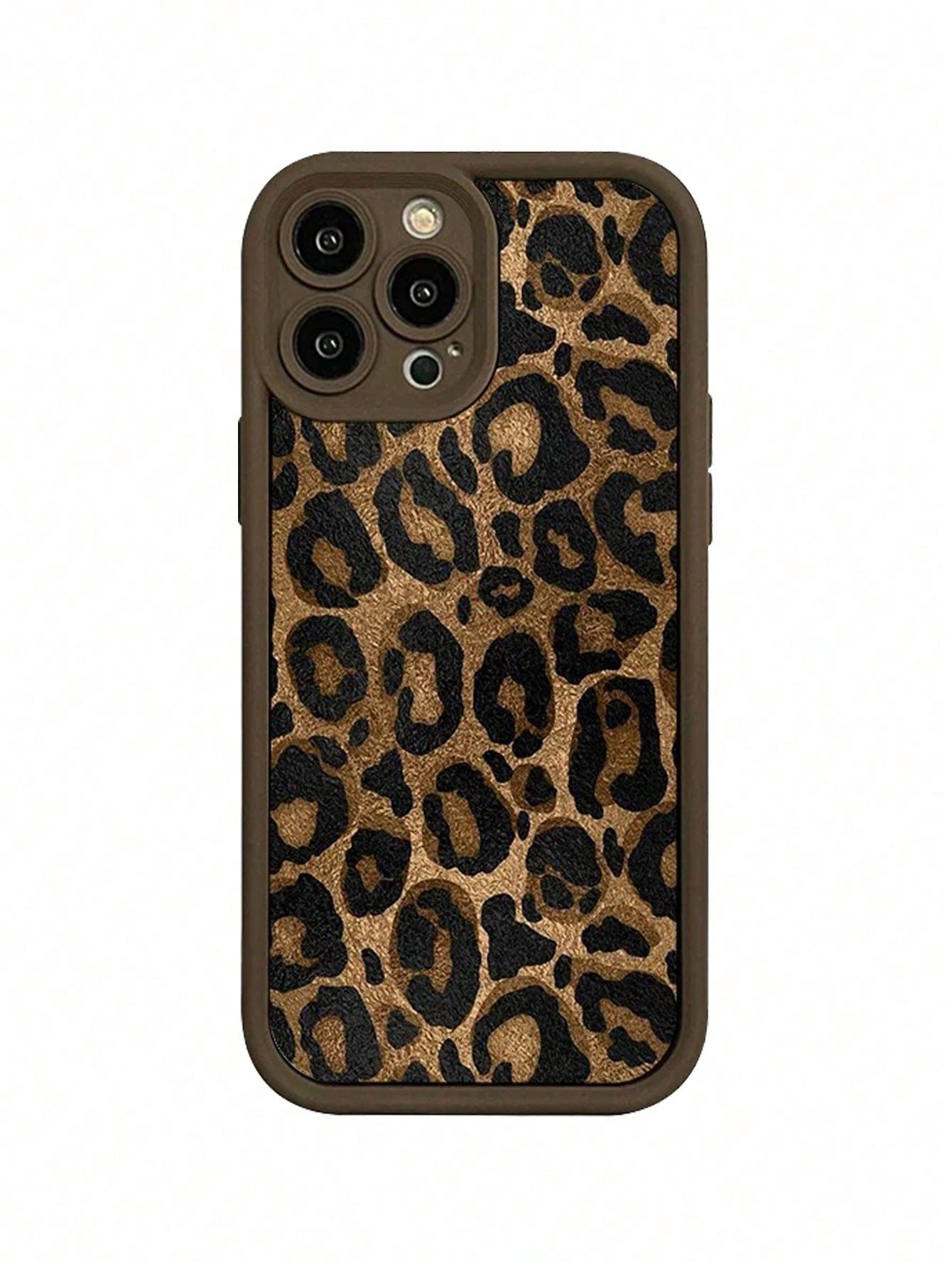 Fashionable High Bamboo Brown TPU Shockproof Protective Case Compatible With IPhone, Suitable As Birthday And Christmas Gift For Couples, Girlfriends, Daughters, Boyfriends, Teens