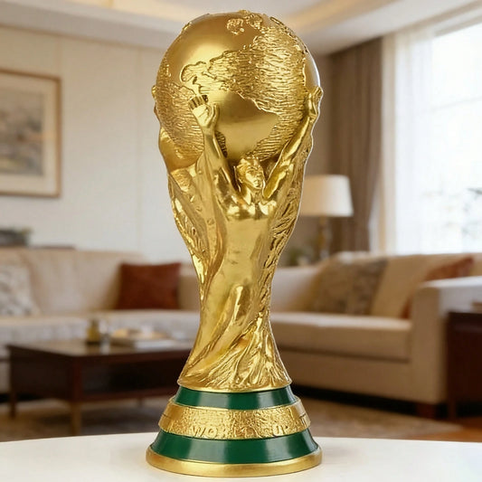 FIFA FIFA World Cup Trophy, Suitable For Canada, Mexico, USA Events- Resin Football Trophy With Iconic Trophy And Trophy Figure, Fan Collection Display, Birthday Party Decoration, Office Display Gift