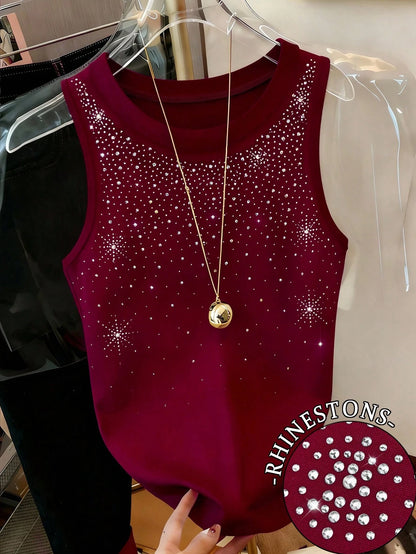 Fish Graphic Sleeveless Casual Tank Top, Versatile For Summer