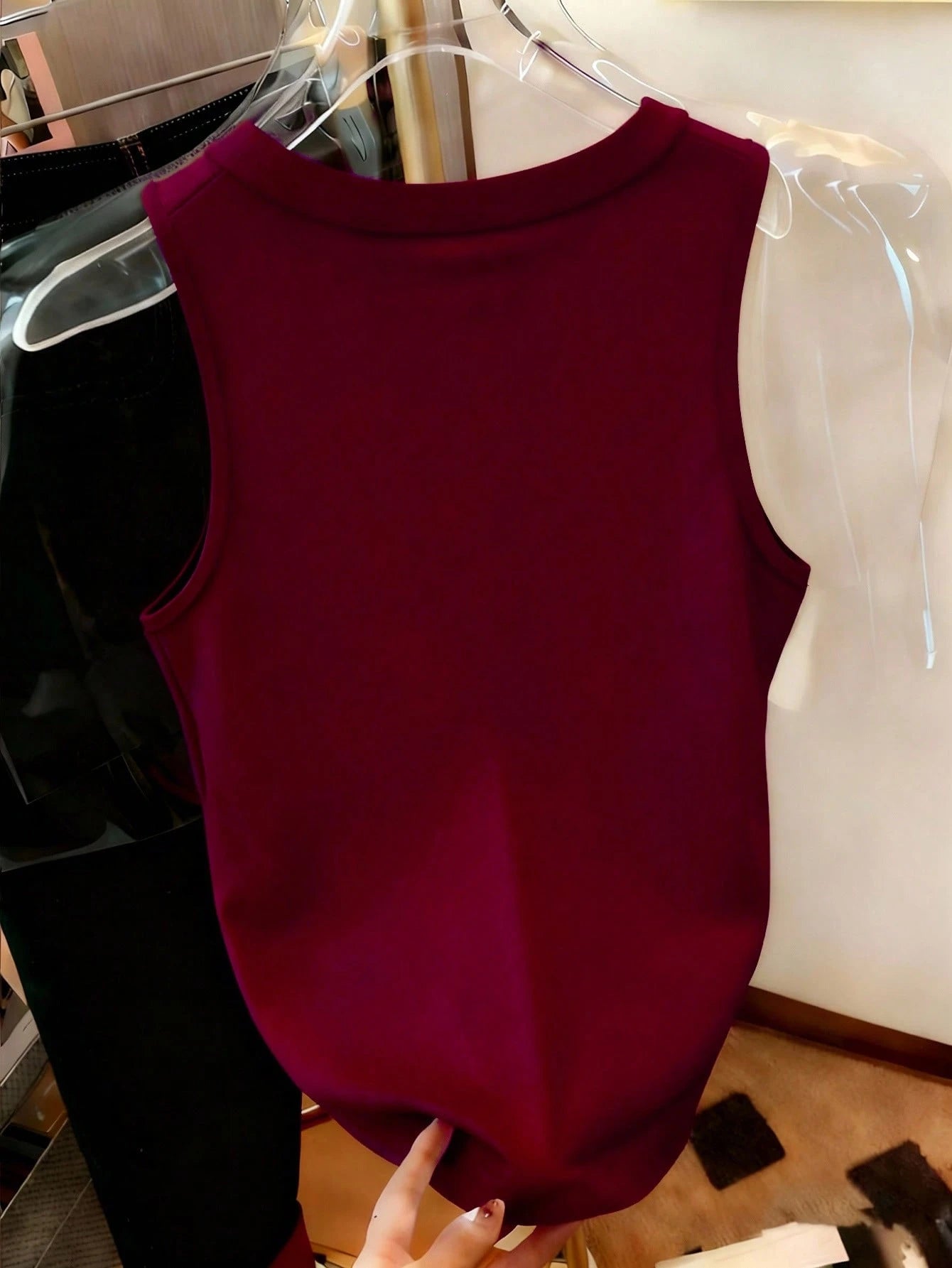 Fish Graphic Sleeveless Casual Tank Top, Versatile For Summer