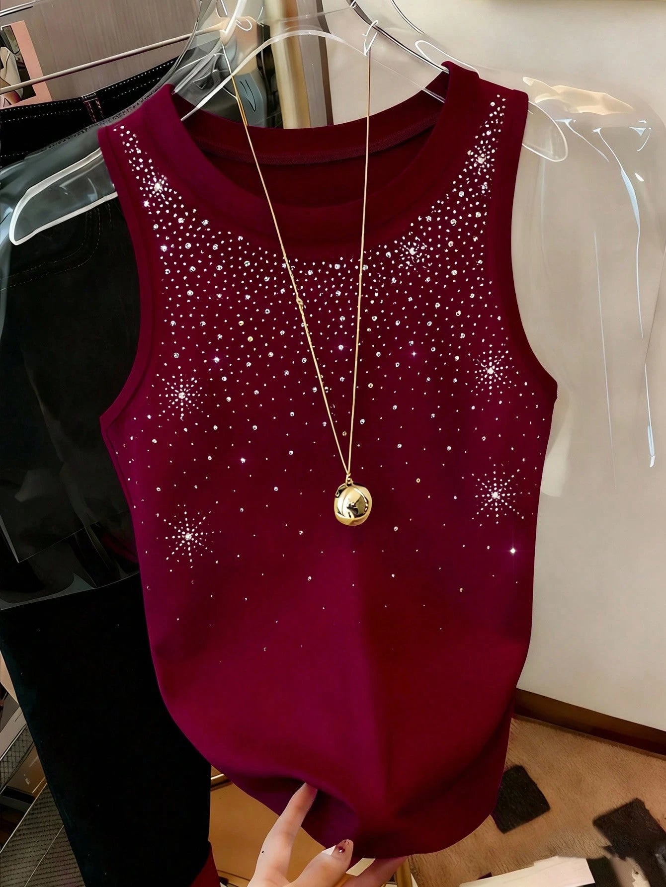 Fish Graphic Sleeveless Casual Tank Top, Versatile For Summer