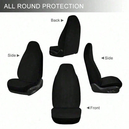 Floral Dragonfly Car Seat Covers Thin Covers For Front Seats Universal Fit Car Seat Protector Breathable For Summer Automotive Interior Accessories For Women Girls