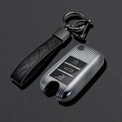For Roewe RX5 MG3 MG5 MG6 MG7 MG ZS GT GS 350 360 750 TPU Leather Car Flip Key Case Cover Bag Shell Protector Accessories