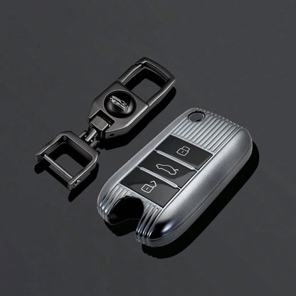 For Roewe RX5 MG3 MG5 MG6 MG7 MG ZS GT GS 350 360 750 TPU Leather Car Flip Key Case Cover Bag Shell Protector Accessories