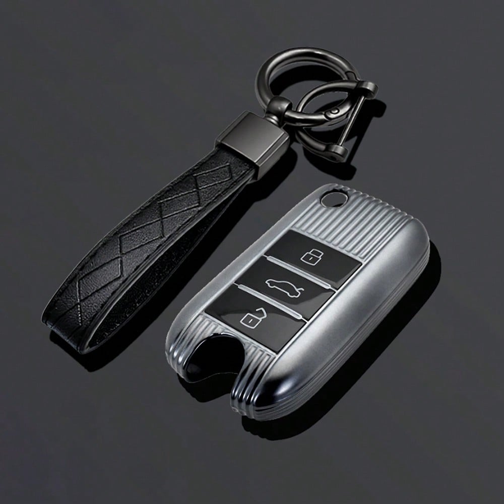 For Roewe RX5 MG3 MG5 MG6 MG7 MG ZS GT GS 350 360 750 TPU Leather Car Flip Key Case Cover Bag Shell Protector Accessories