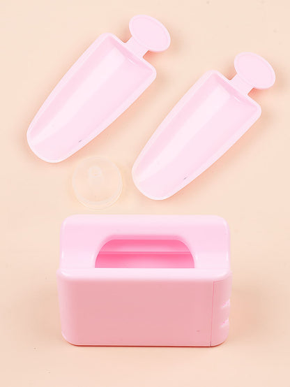 FULL BEAUTY 1pc Nail Glitter Powder Storage Box,Nail Supplies,Nail Tools,Nail Art Tools,Back To School,Nails,Nail Tools For Press On Nails
