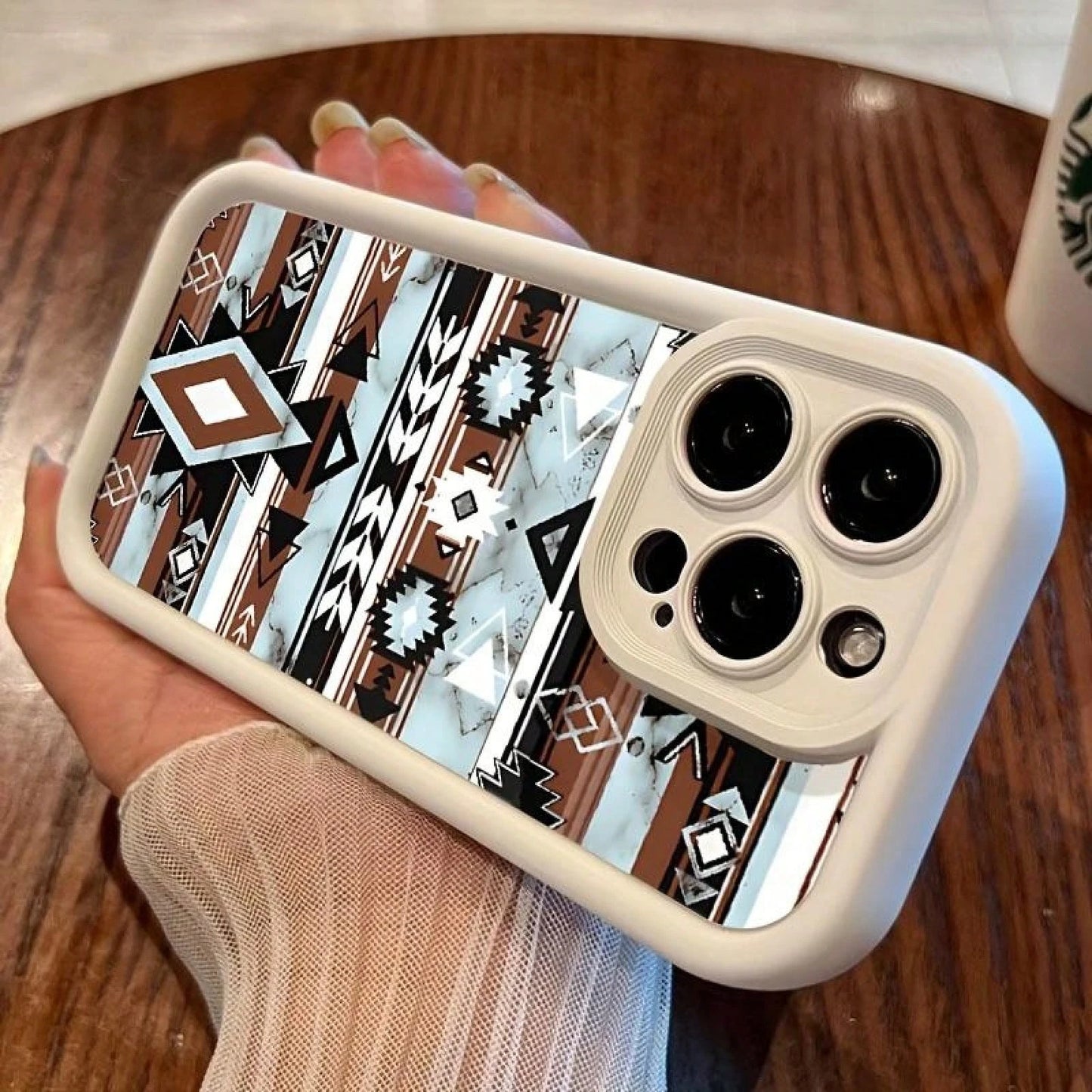 Full Protective Western Cowboy Culture Pattern Phone Case For IPhone 16 15 14 13 12 11 Pro Max Plus Luxury Shockproof Protection Back Cover,Suitable For IPhone17 Air
